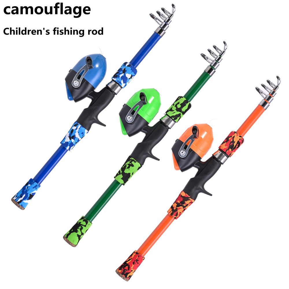 Portable telescopic camouflage - đánh giá và giá Fishing Rod Ice