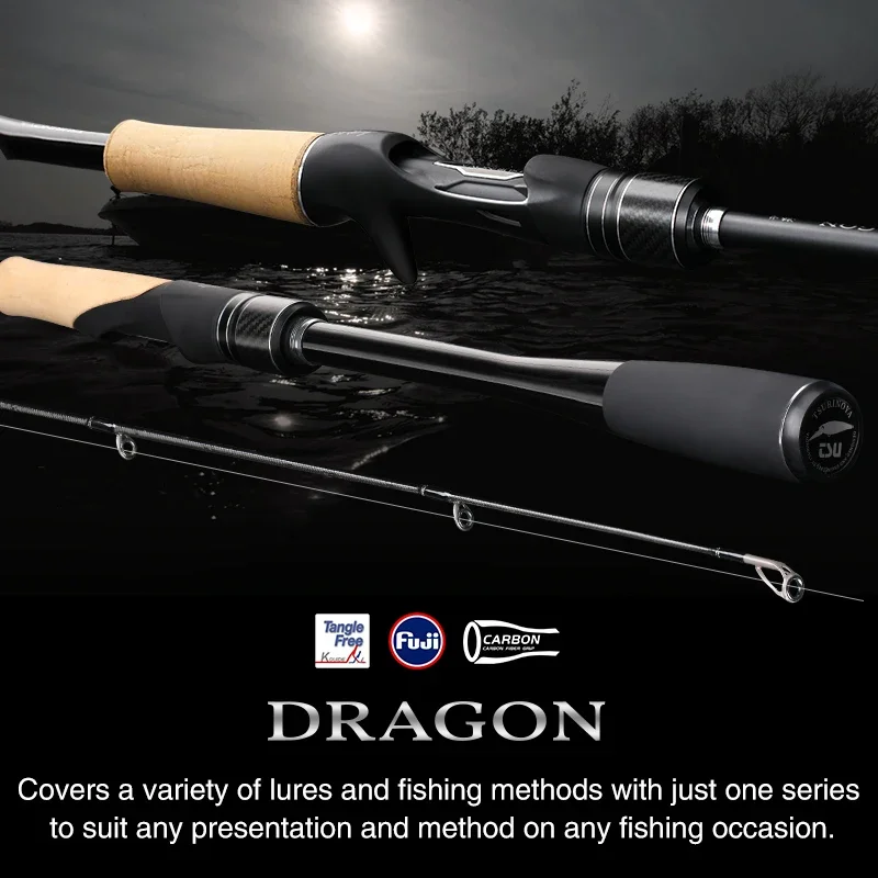 TSURINOYA DRAGON Fishing Rod 1 - đánh giá và giá Kastking Reel Zephyr