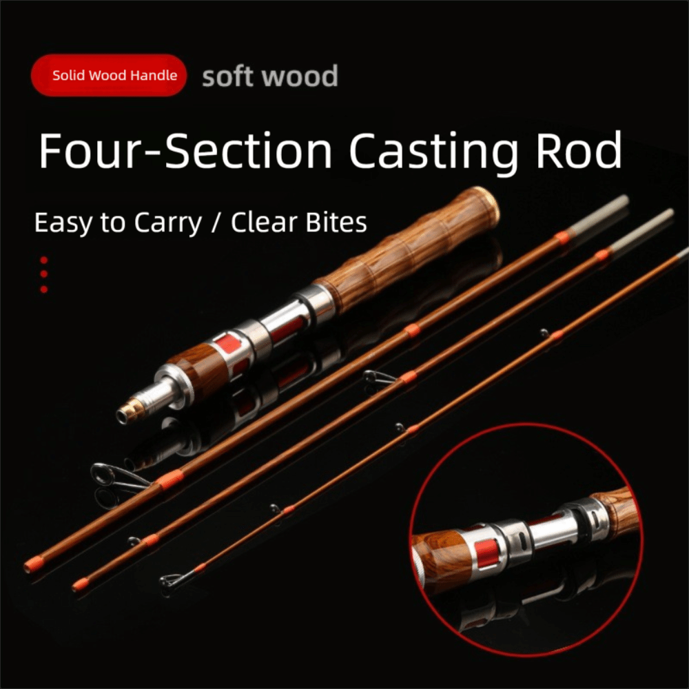 2025 4 Sections Spinning Fishi - đánh giá và giá Fishing Rod Carbon Fiber