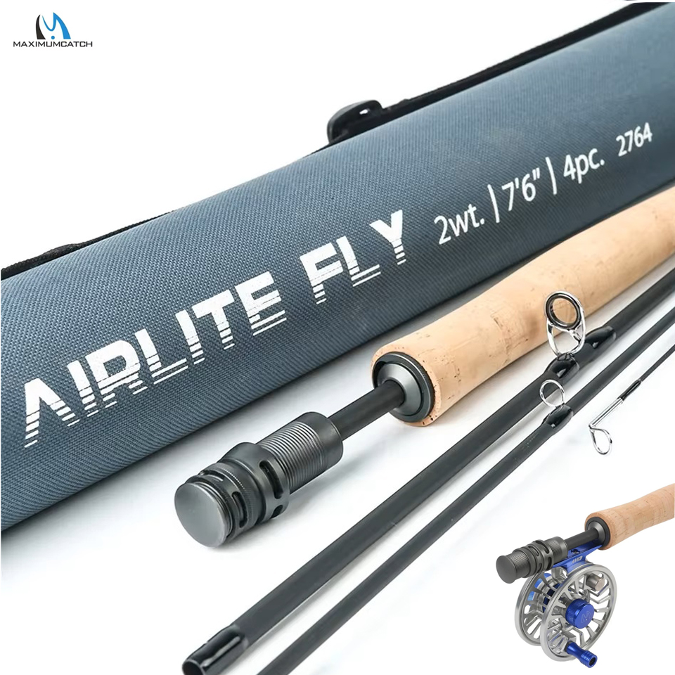 MAXIMUMCATCH 7.5-10ft 2/3WT Ai - đánh giá và giá Fishing Rod Ice
