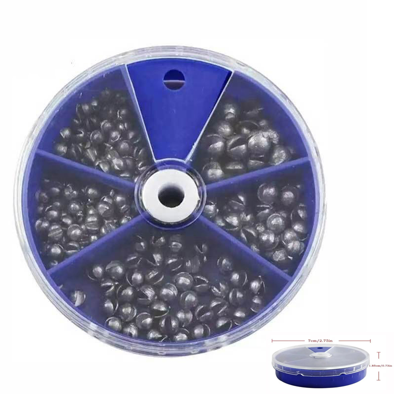 Split Shot Fishing Sinkers Wei - đánh giá và giá Fishing Rod Building Kit