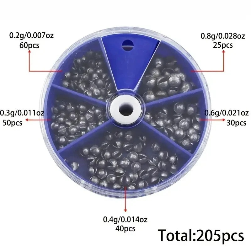Split Shot Fishing Sinkers Wei - đánh giá và giá Fishing Rod Building Kit