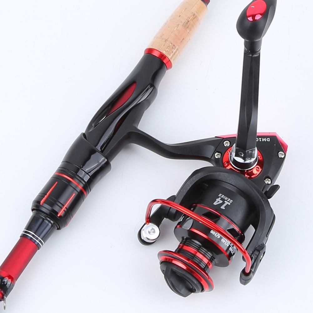 Ultralight Carbon Fiber Fishin - đánh giá và giá Fishing Rod Combo