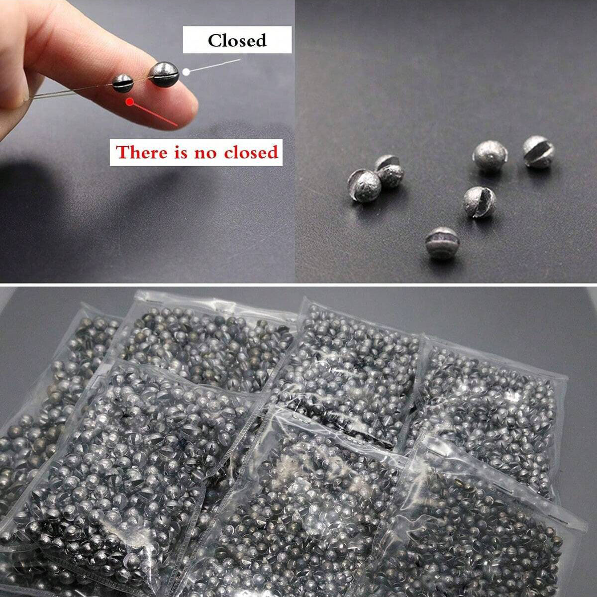 Removable Split-Shot,100Pcs Le - đánh giá và giá Fishing Rod Building Kit